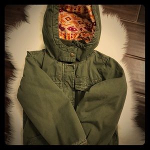 GAP Kids Girls Heavy Canvas Jacket